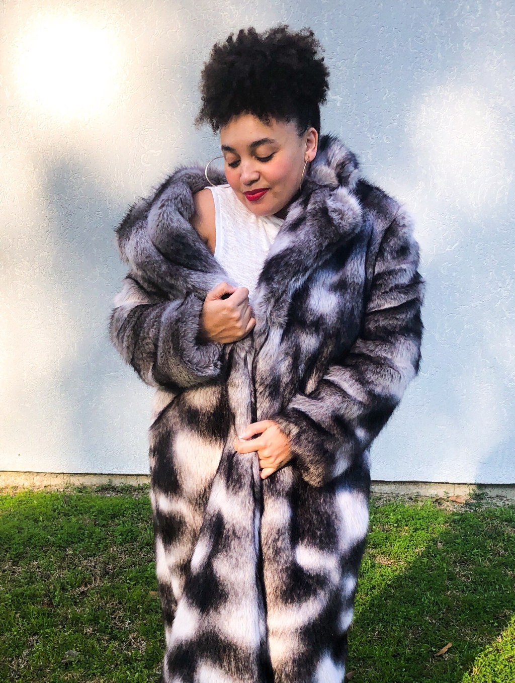 How I sewed my first (faux) fur coat!…PS – You can&nbsp;too!