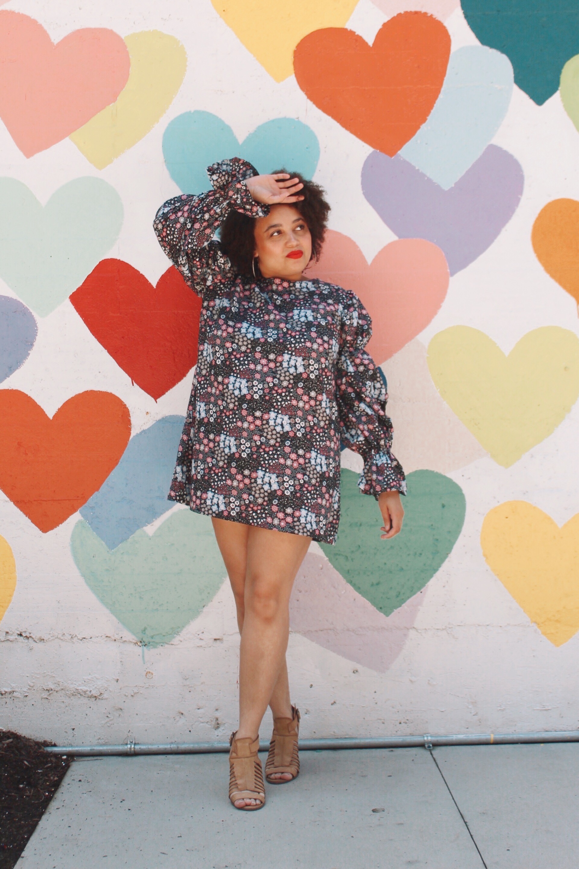 My little floral boho dress! | Simplicity 8839 pattern review + hack ...