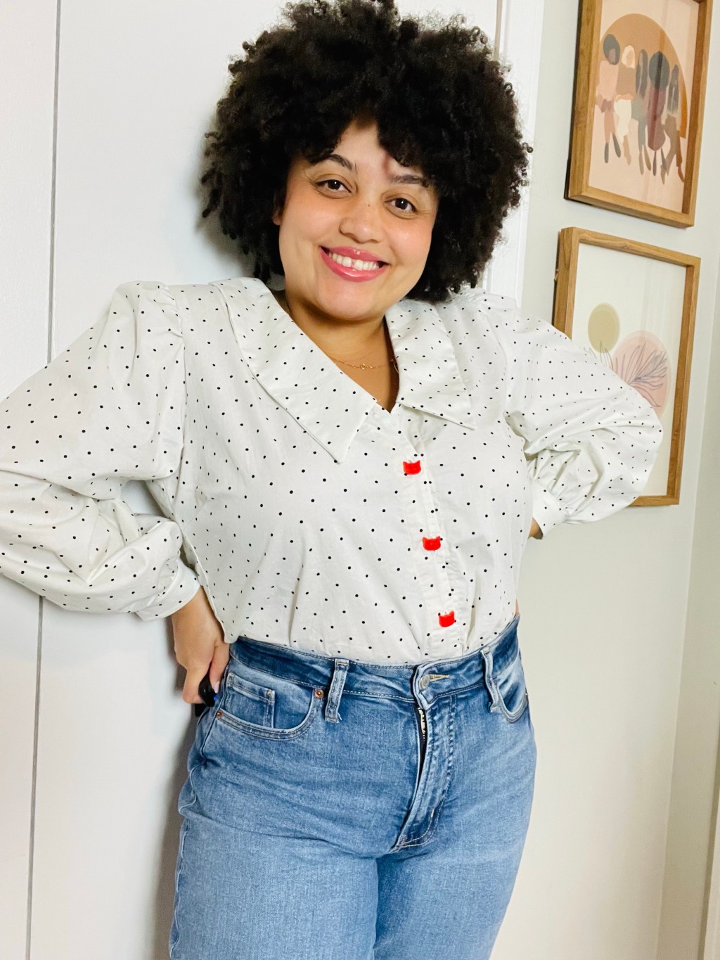 I made the Patina Blouse by Friday Pattern&nbsp;Company!