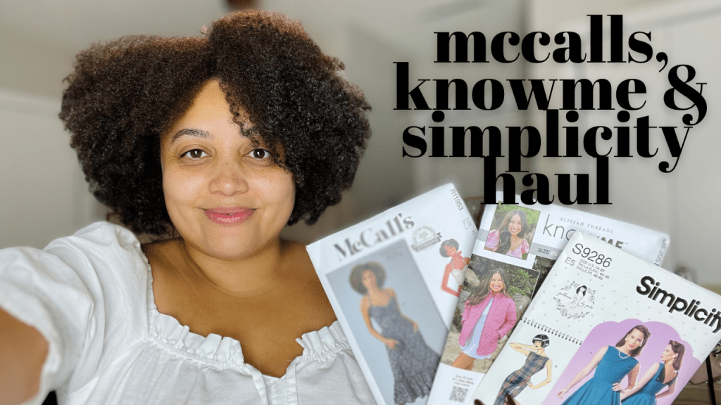 Big 5 pattern haul: KnowMe, McCalls and Simplicity (Fall&nbsp;patterns)